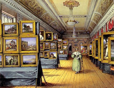 The Exhibition, 1835 by Mary Ellen Best